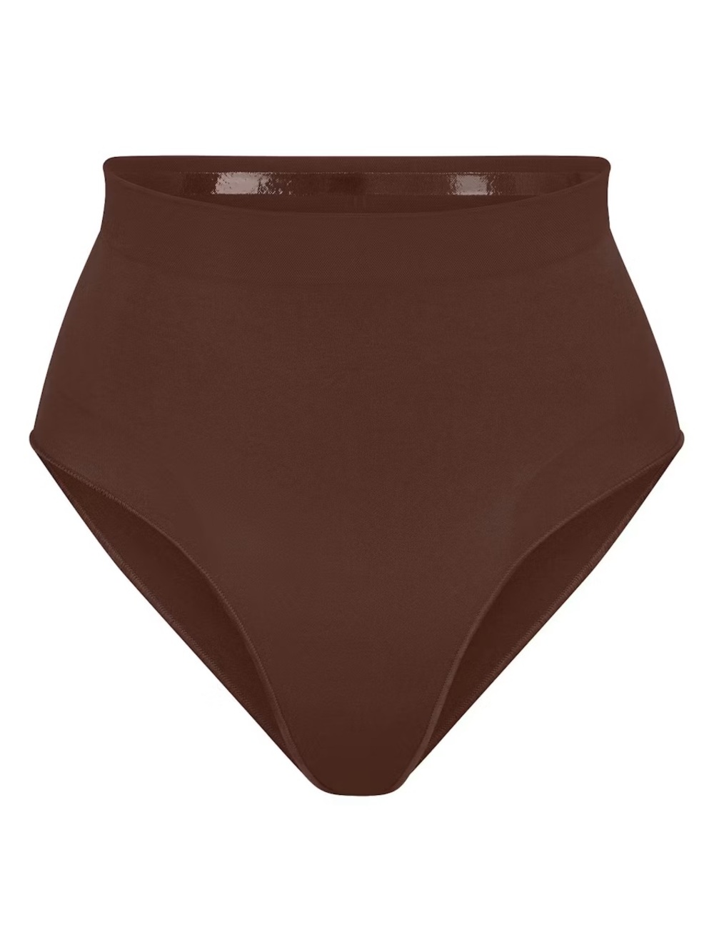 NWT SKIMS seamless sculpt mid waste brief cocoa